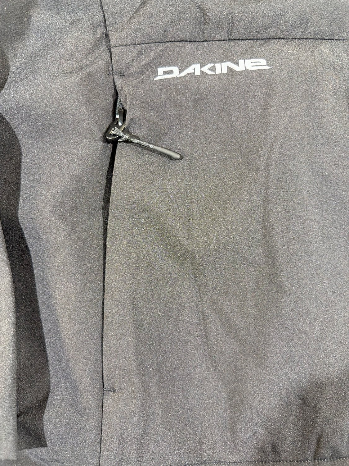 Dakine Men's Hooded Full-Zip Jacket M Black Water Wind Resistant Active Stretch