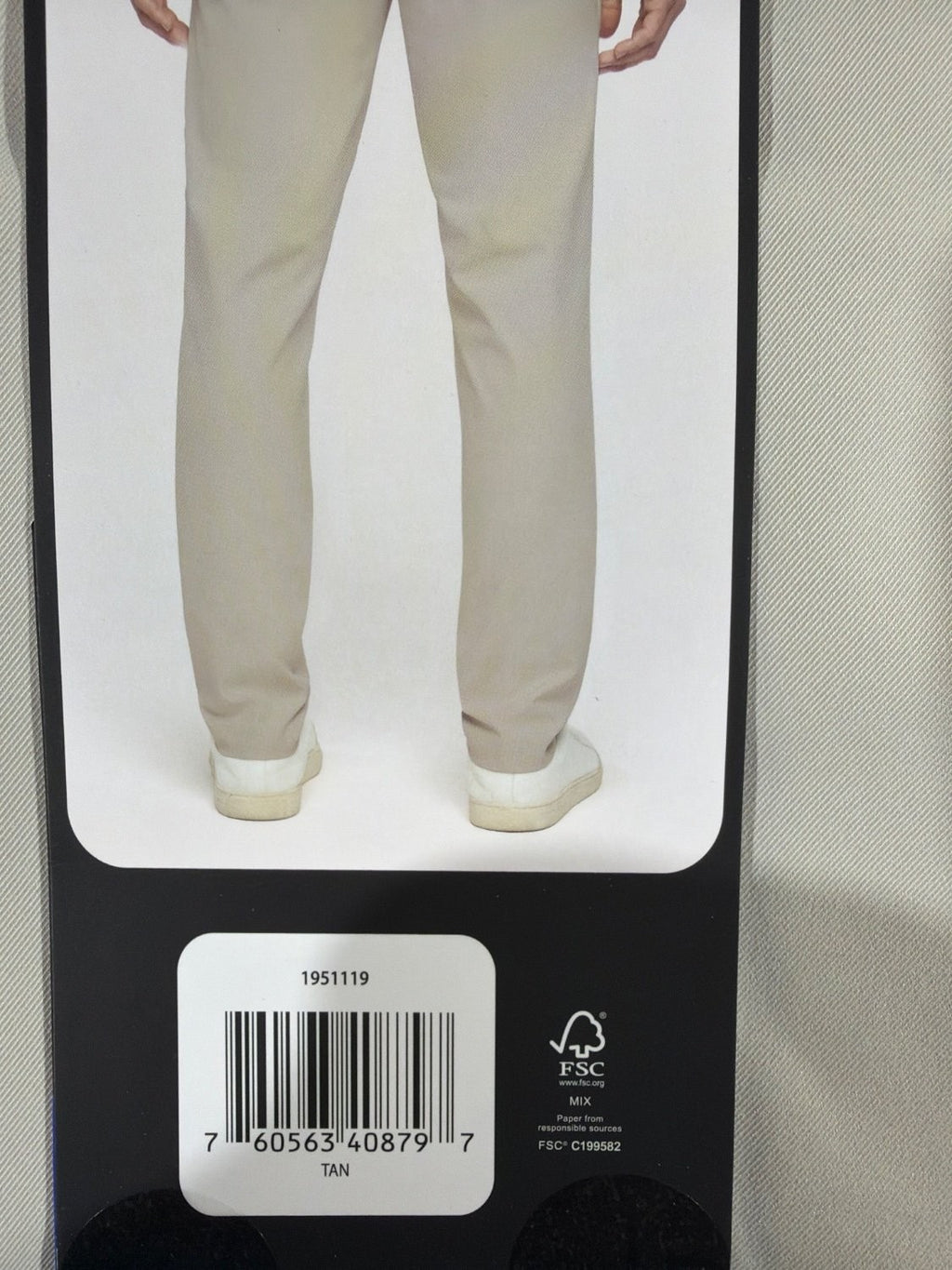 Banana Republic Commuter Flex Pant Men 36x29 Athletic Fit Tan Chino Twill New