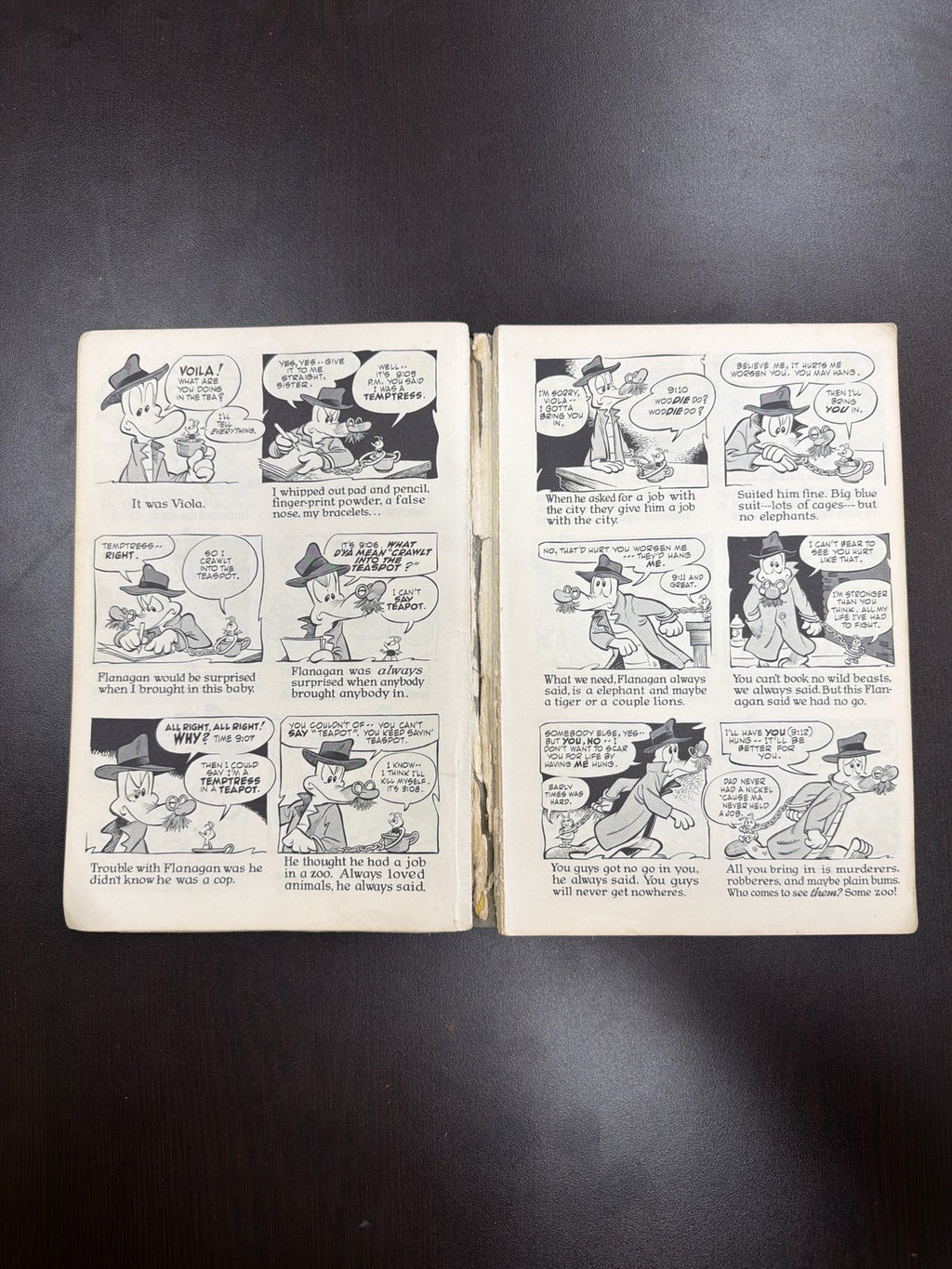 Walt Kelly The Pogo Peek-A-Book Vintage Children's Book Yellow Cover