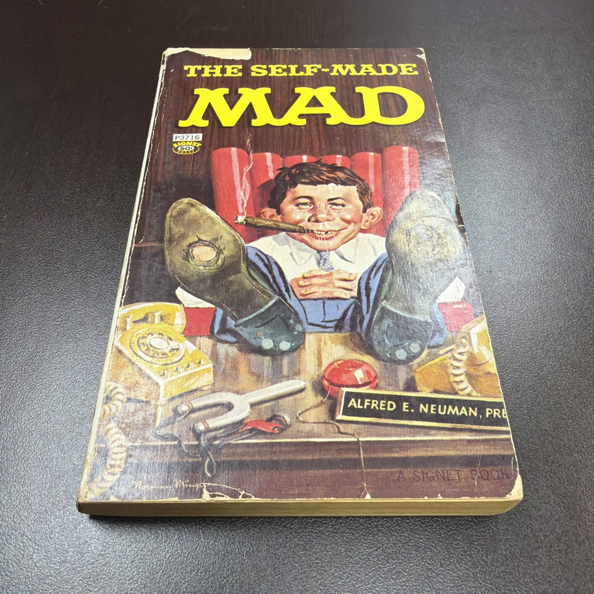 The Self-Made Mad by William M. Gaines (1964 PB) VG shipping included