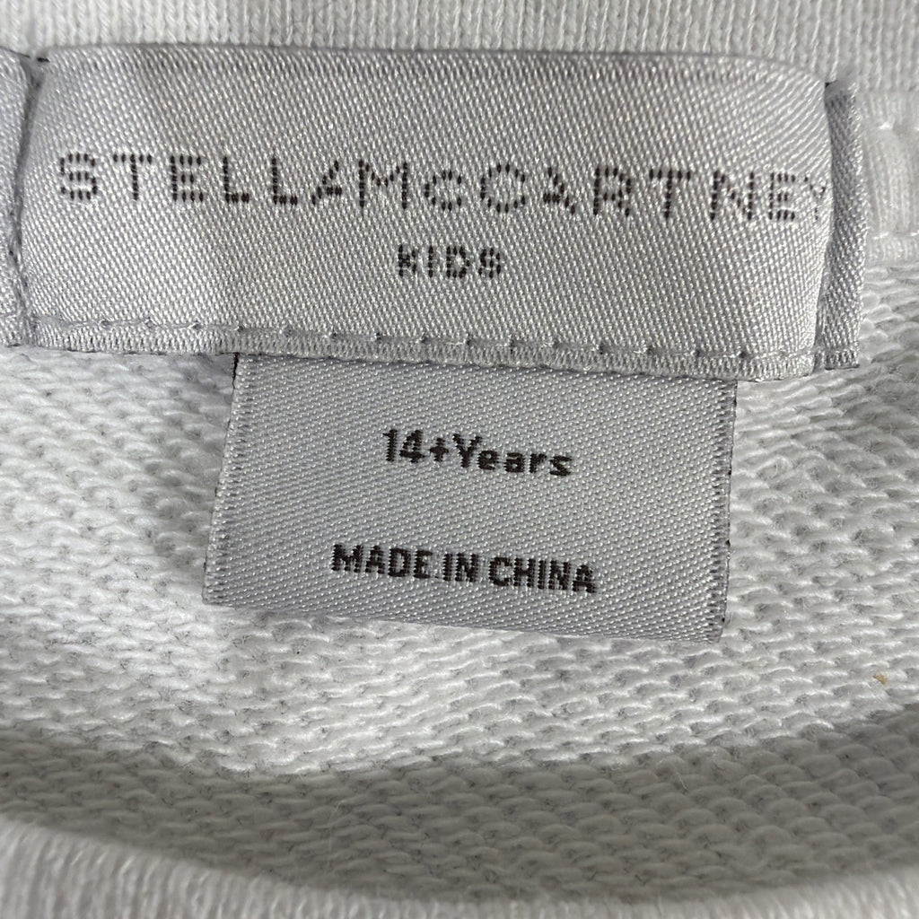Stella McCartney Kids Sweatshirt Girls 14 Rainbow Love Guitar Textured Groovy