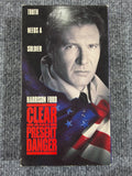 Clear and Present Danger VHS 1994 Harrison Ford James Earl Jones Action Thriller