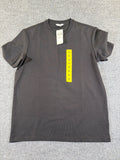 Calvin Klein Refined Knits T-Shirt Men S Black Short Sleeve Crew Neck 40EO247