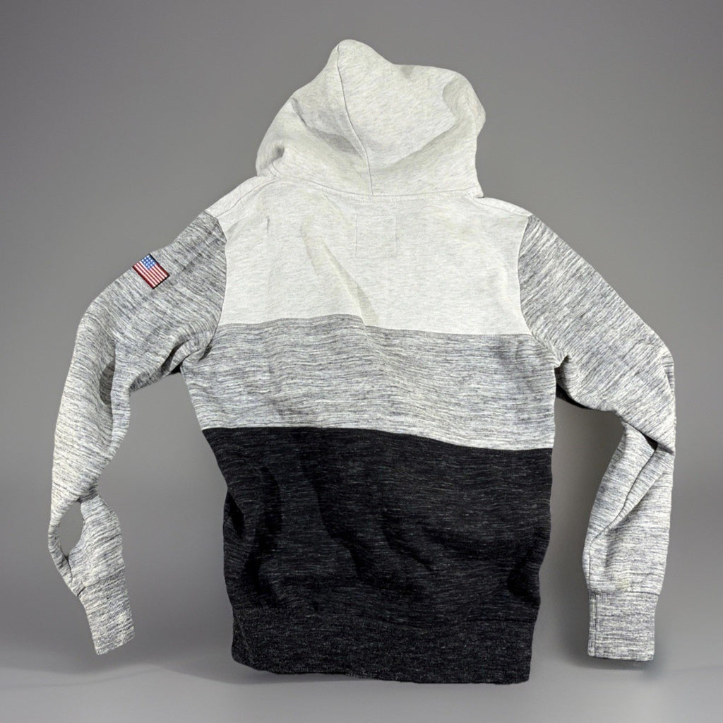 Fashion Touch by K." branded, full-zip gray sweatshirt featuring "New York City"