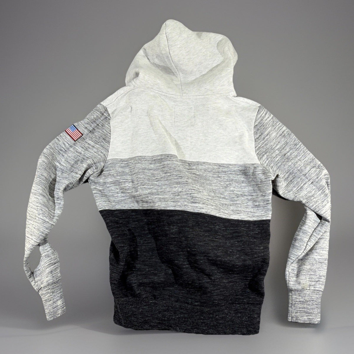 Fashion Touch by K." branded, full-zip gray sweatshirt featuring "New York City"