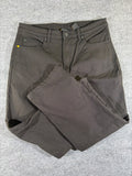 Caterpillar No Sweat Pant Mens 36x30 Brown Canvas Fleece Lined Workwear 1733652