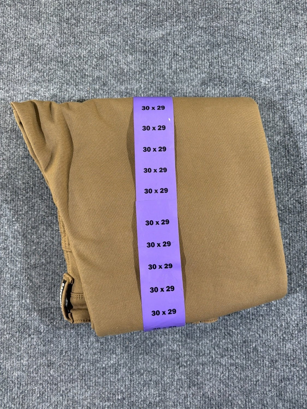 Caterpillar CAT Men's Fleece Lined Canvas Work Pants 30x29 Tan Stretch 1733850