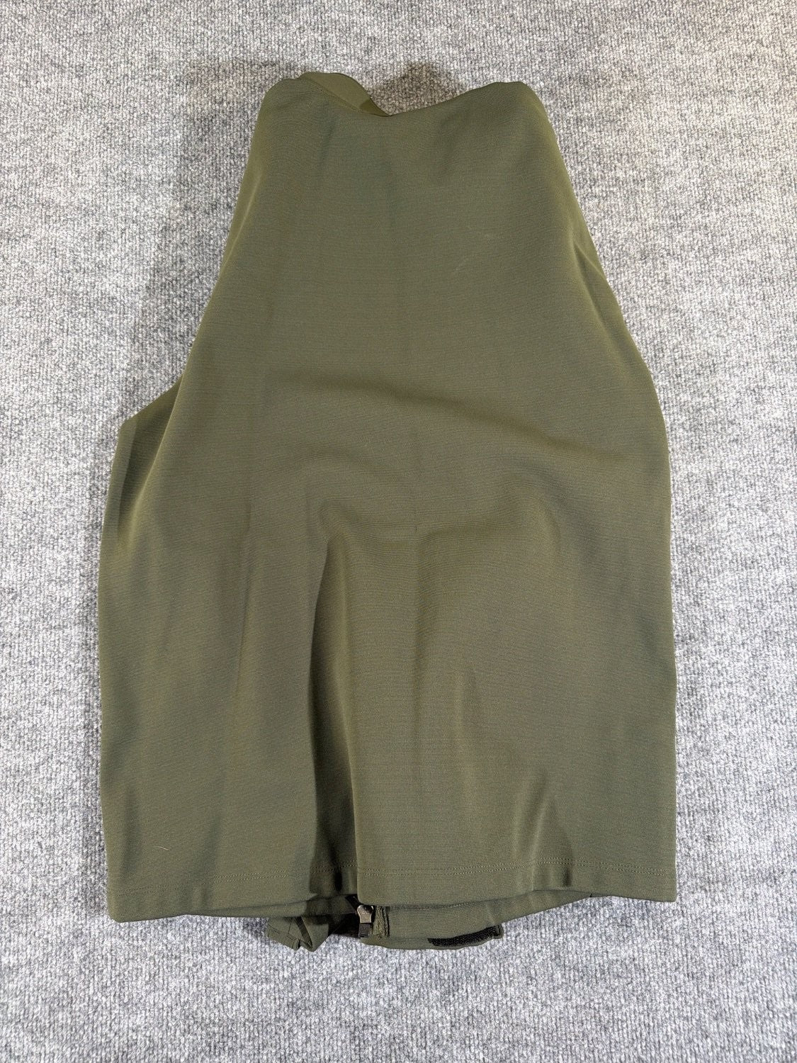 32 Degrees Heat Men's Softshell Jacket Olive Green Full Zip Mock Neck Size M Mdn