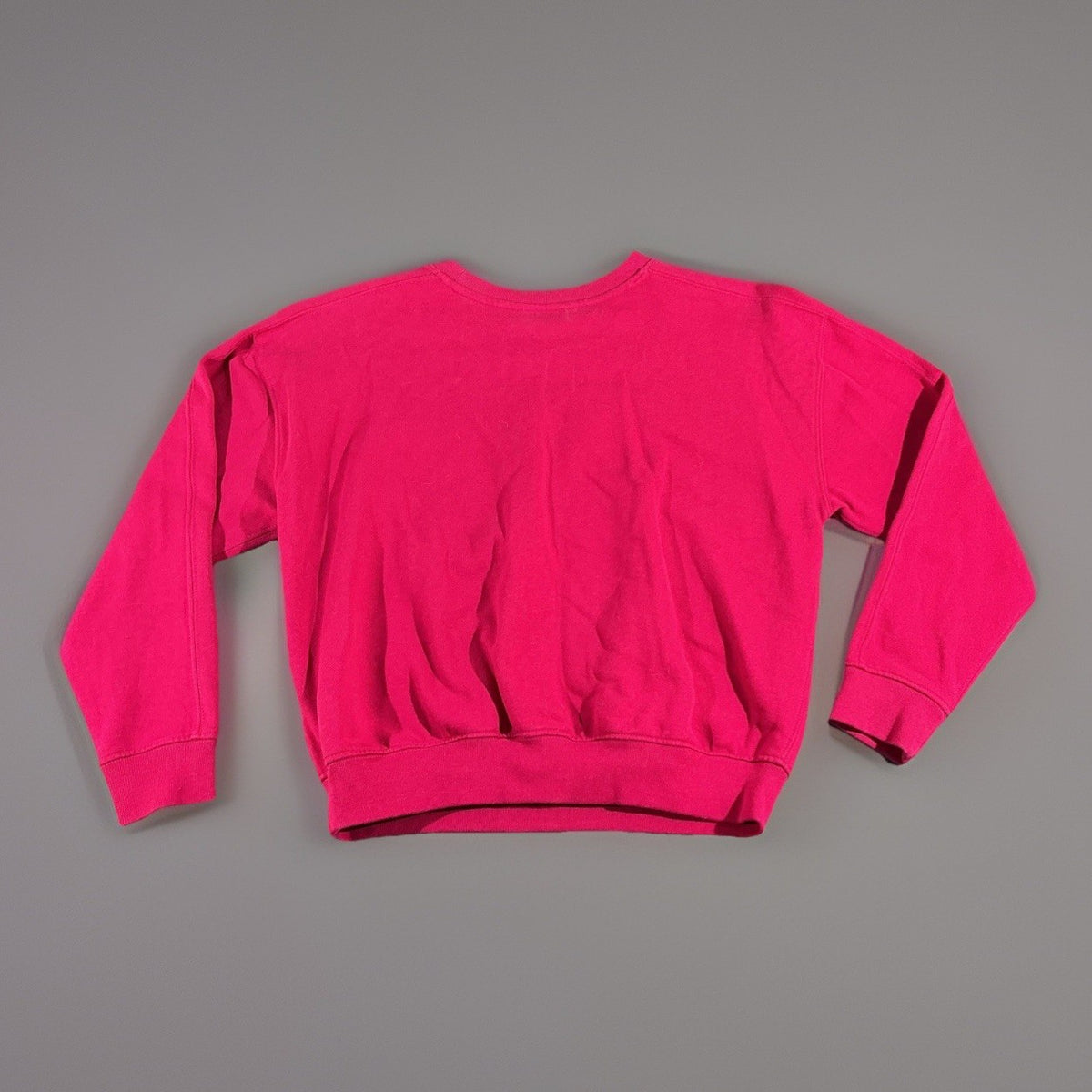 Polo Ralph Lauren Pink Logo Fleece Pullover Sweatshirt Girls Size LG 12-14 Urban