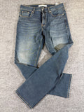 EU 32 Calvin Klein Jeans Men's Straight Leg Blue Denim Stretch Jeans 32x32