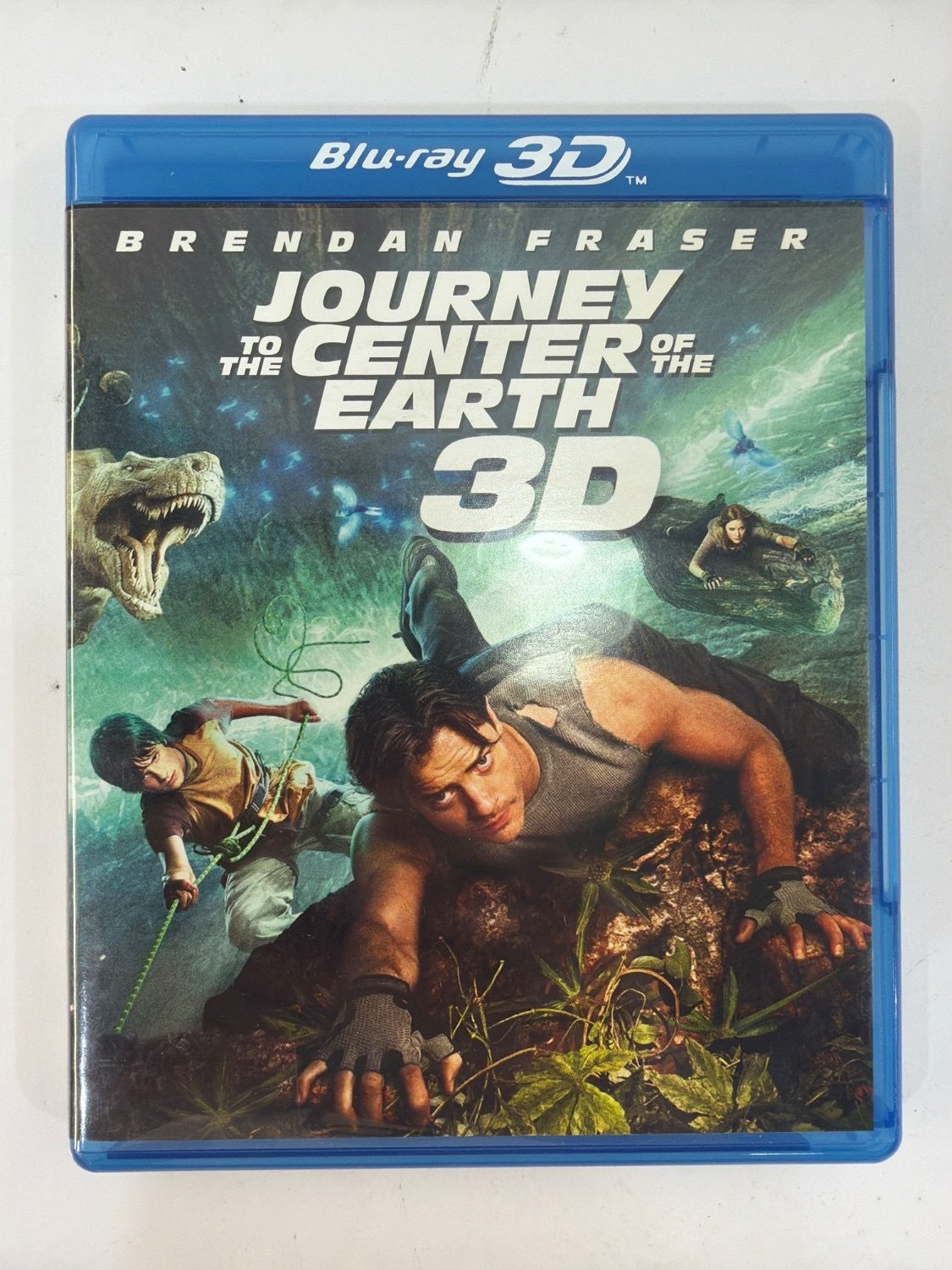 Vintage Journey to the Center of the Earth 3D Blu-ray 2008 Movie Includes 2D