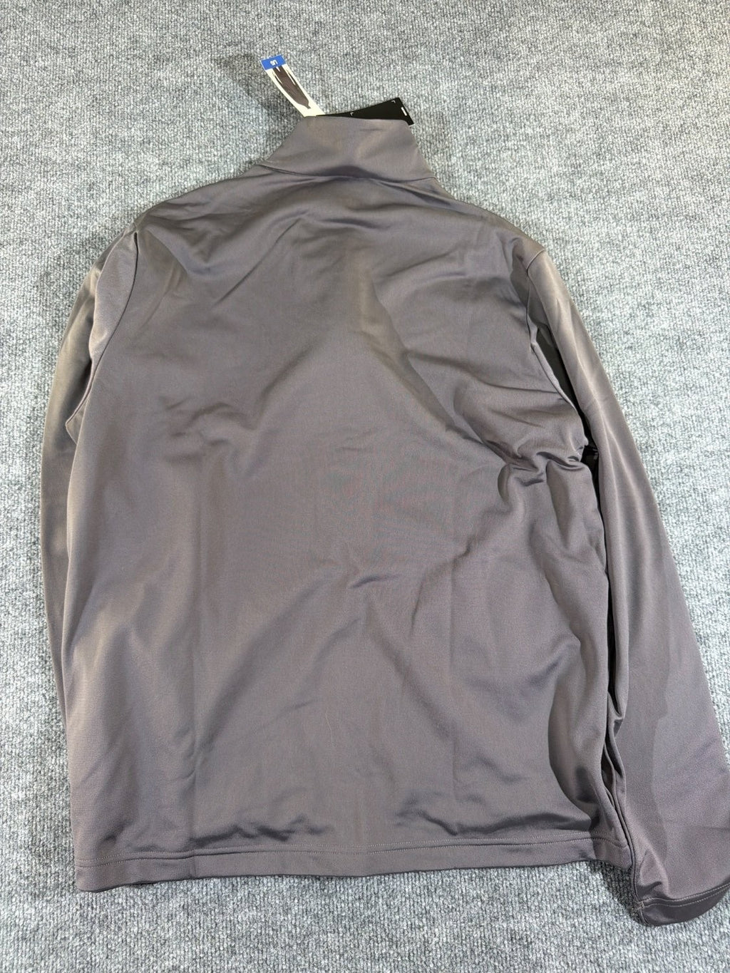 adidas Performance Track Jacket Men's Large Gray Full Zip Athletic NWT
