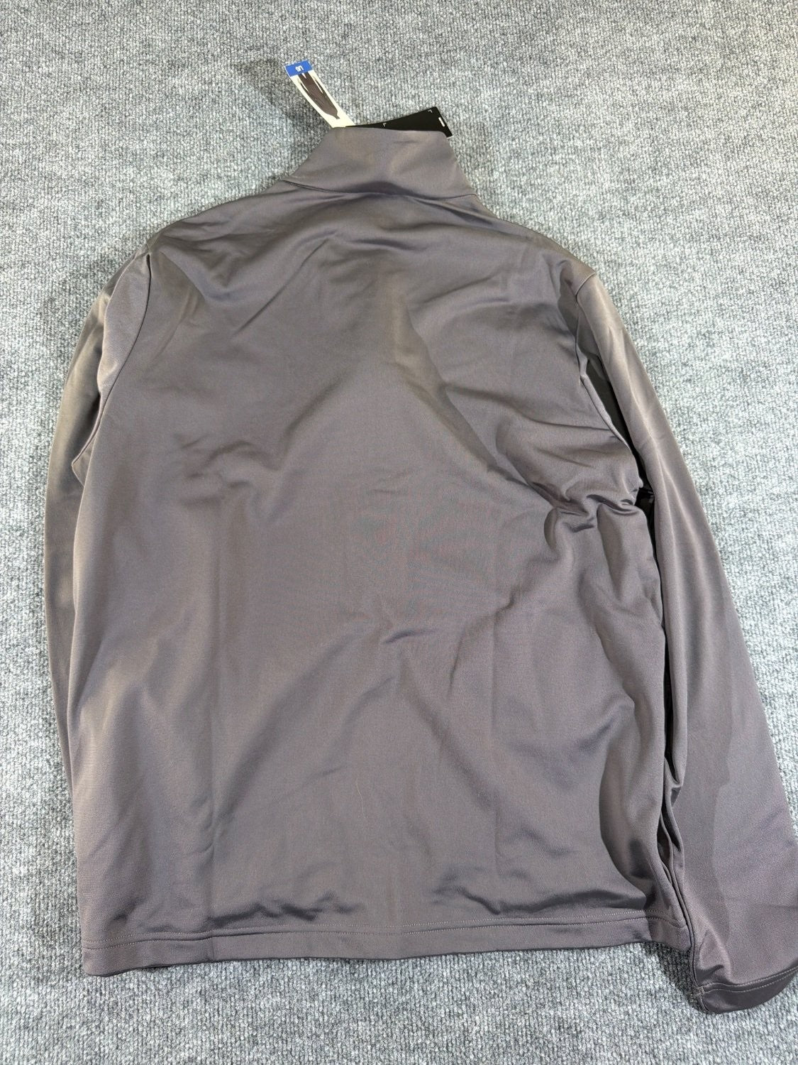 adidas Performance Track Jacket Men's Large Gray Full Zip Athletic NWT