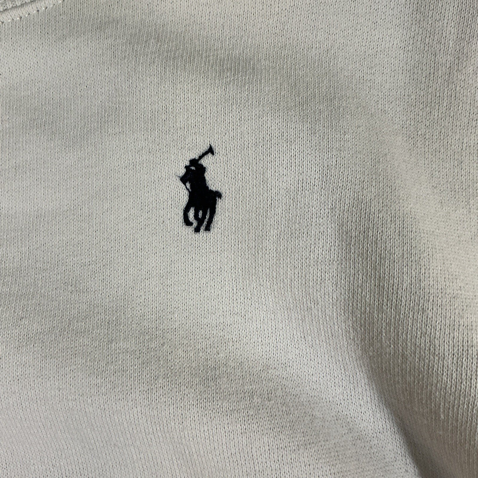 RARE Polo Ralph Lauren US Open White Crew Neck Sweatshirt Boys Green Navy LG 12