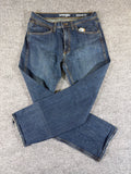 Wrangler Regular Fit Men's Jeans 32x30 Blue Stretch Straight Denim 1796601 32W
