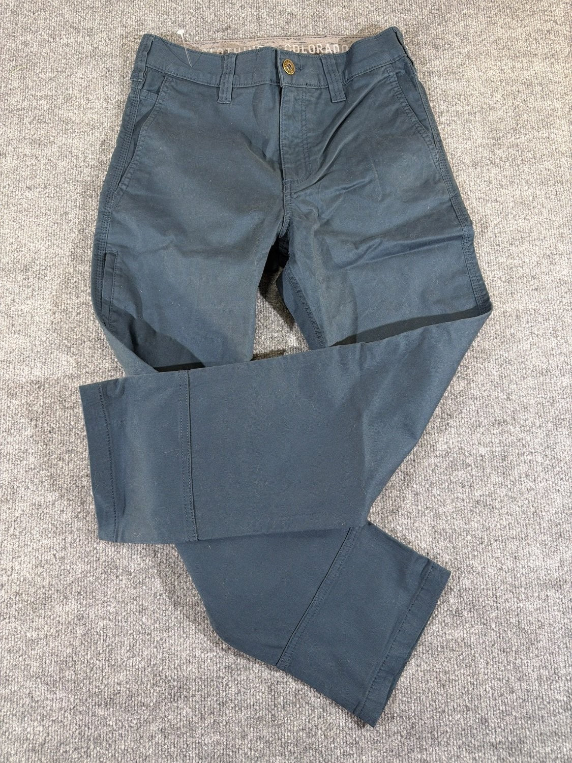 EU 30 Colorado Clothing Men's Global Pant Navy Blue Cotton Stretch Hiking Pants