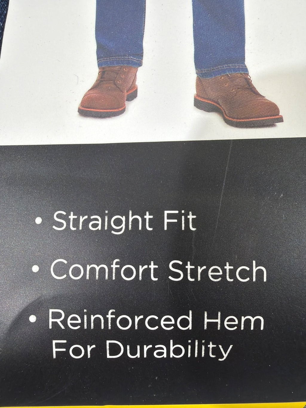 Kirkland Signature Mens Jeans 32x29 Straight Fit Comfort Stretch Denim Blue