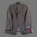 Vintage Chaps Mens Suit Jacket 40 Regular Classic Fit Black Two Button Blazer
