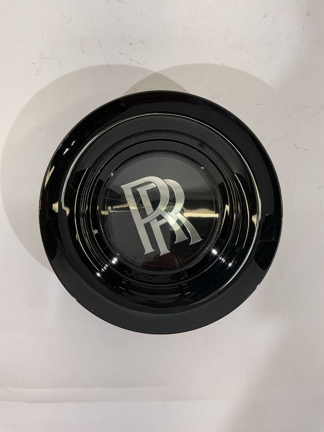 Rolls-Royce Ghost Phantom Wraith Dawn Floating Wheel Center Cap Black 2018K183