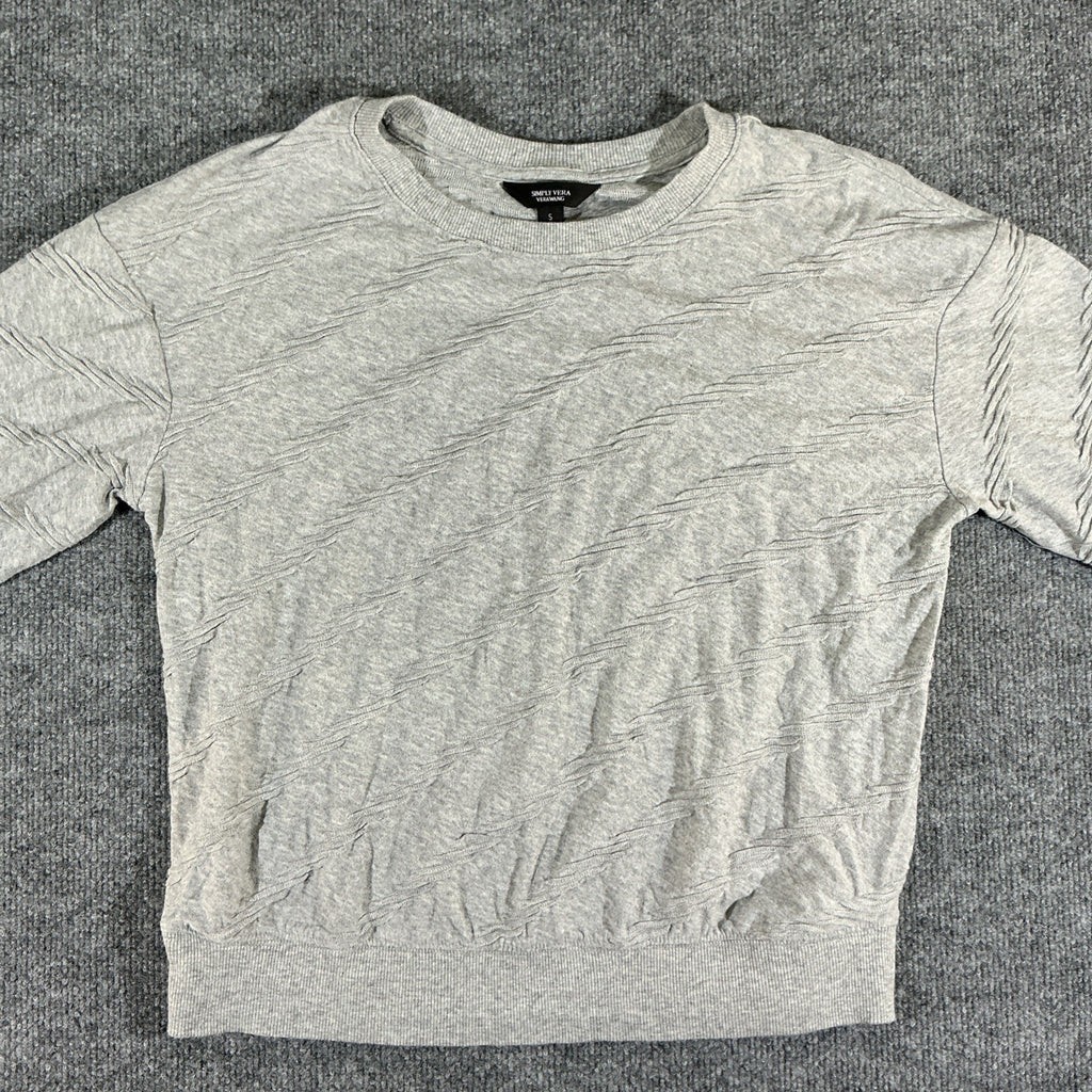 Split USA Sweater, Men's Size Small, Gray, Outdoors, Moto Cross, Pullover S