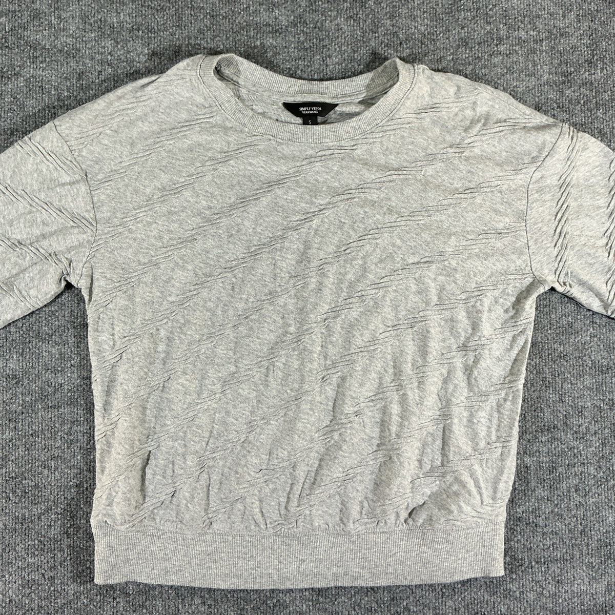 Split USA Sweater, Men's Size Small, Gray, Outdoors, Moto Cross, Pullover S