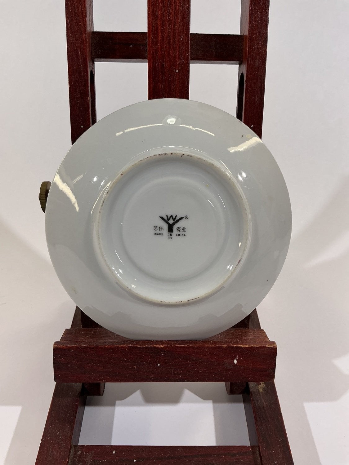 Yiwei Porcelain Twelve Beauties of Jinling Decorative Saucer Small Multicolor