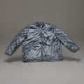 Vintage Delf USA Y2K Black Quilted Bomber Jacket Men’s Size 2xl Full Zip