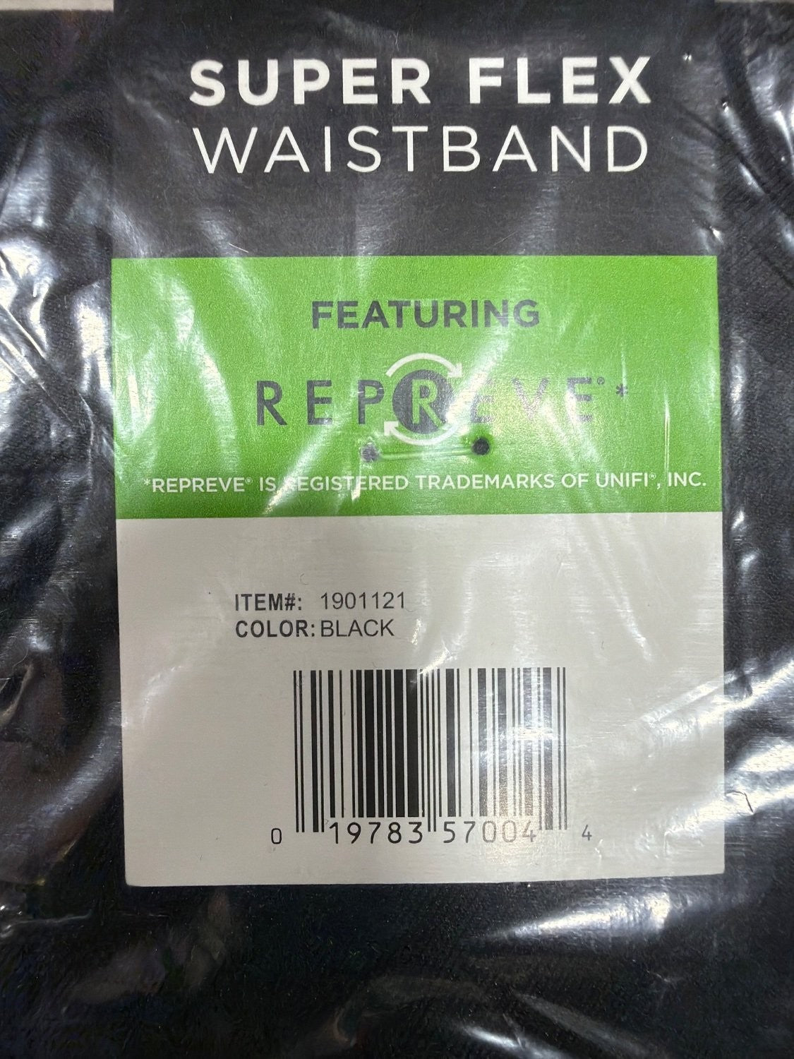 Haggar Men's Straight Fit Dress Pants 34x34 Black Super Flex Waistband NWT