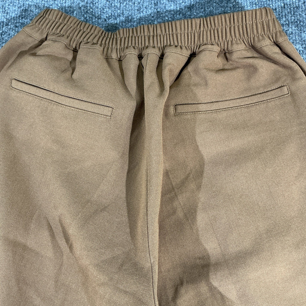 Sandro Tapered Tailored Trouser Pant in Camel Brown Size 36