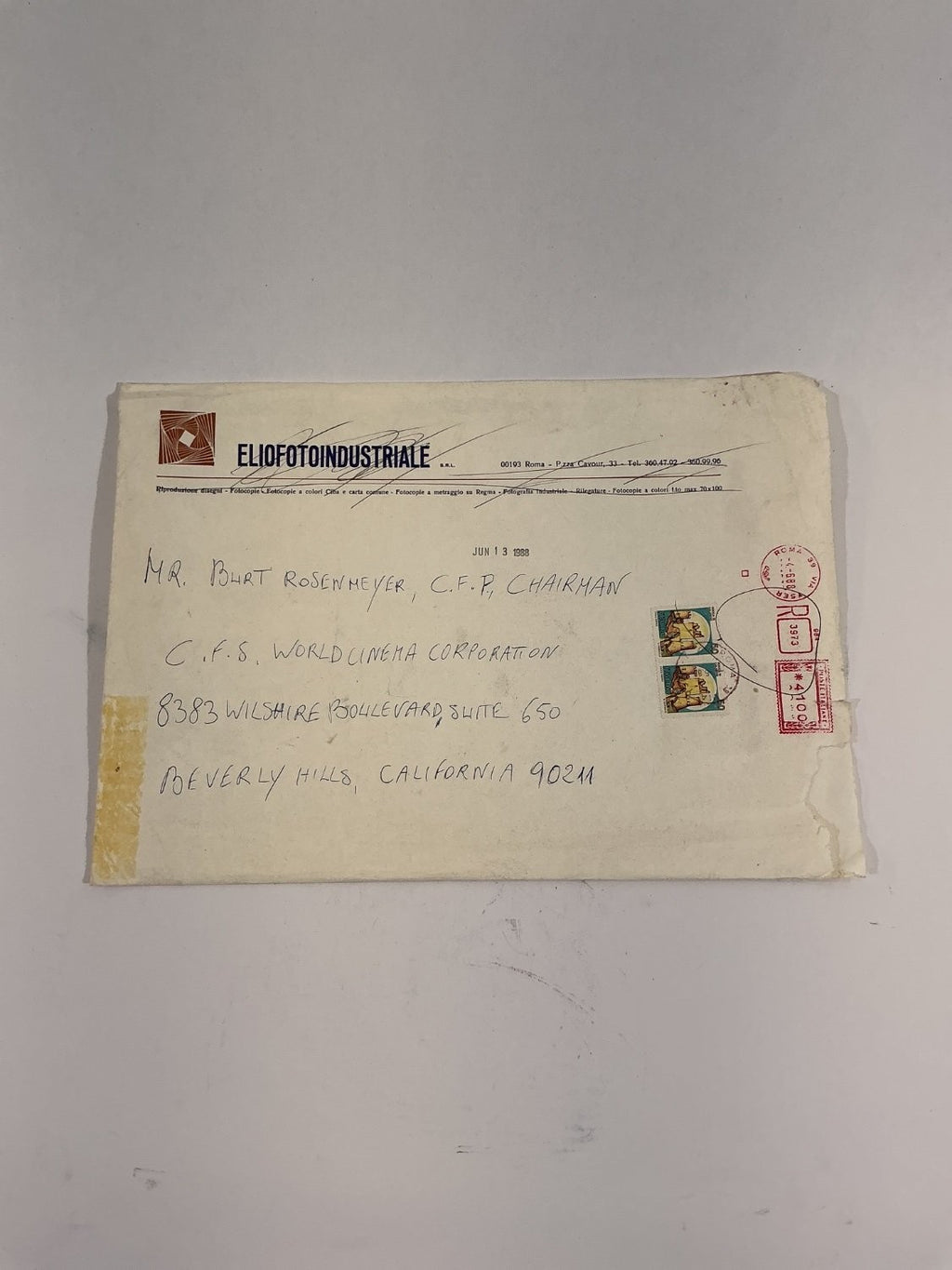 Eliofotoindustriale Tiziana Del Poggio and Sybilla De Conti Photograph 1988