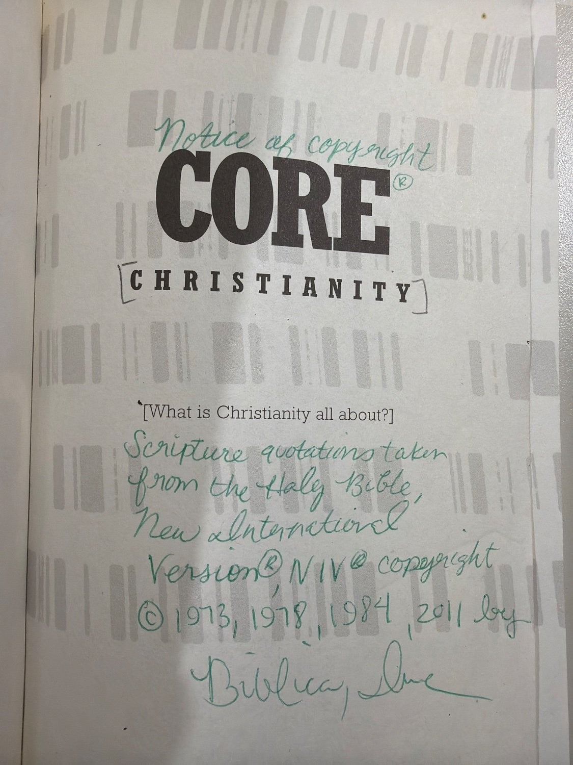 Vintage Core Christianity What is Christianity All About Elmer Towns Paperback