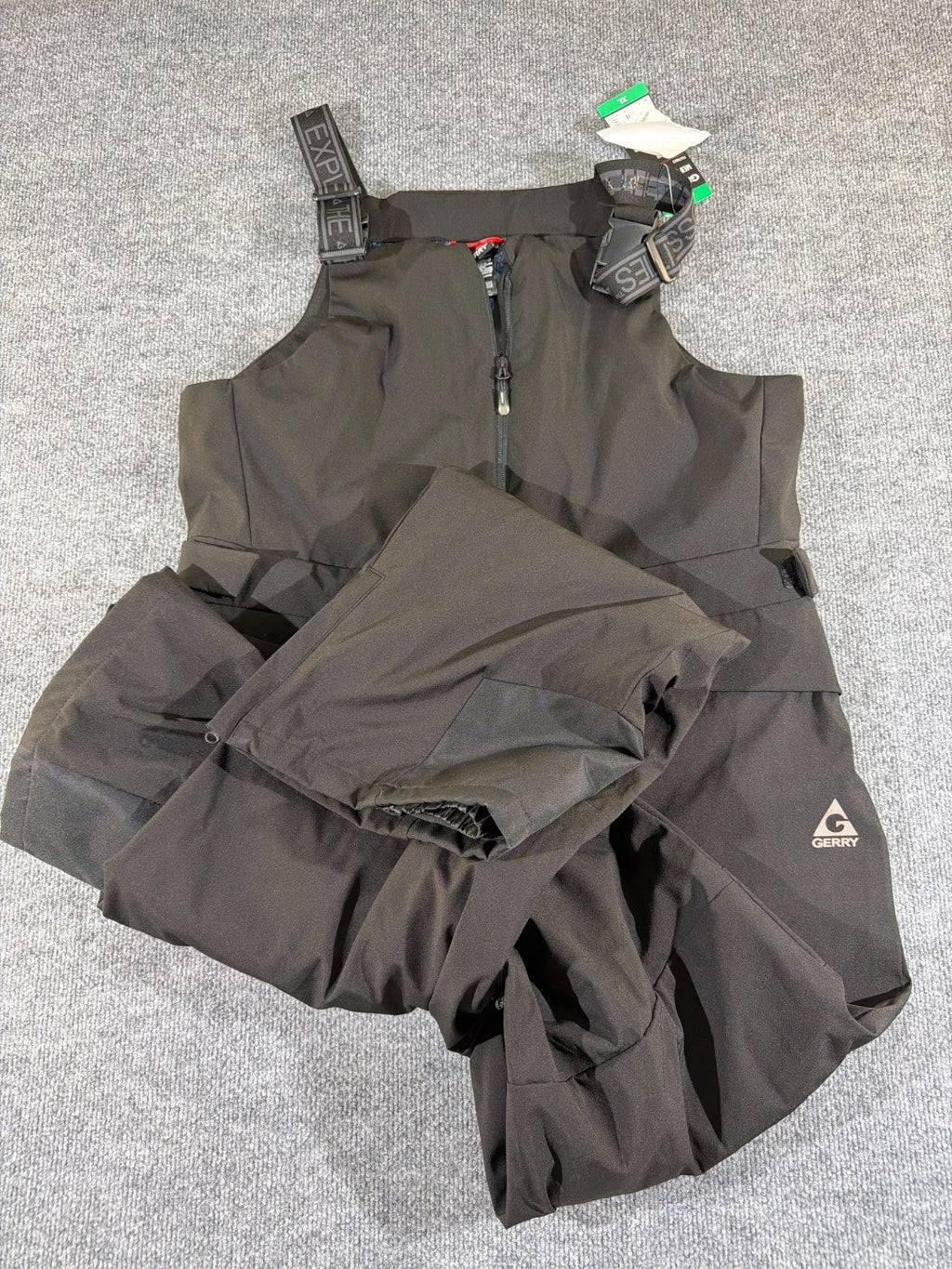 Gerry Men's Snow Bib 590042 Insulated Ski Pants Black XL NWT Water Resistant