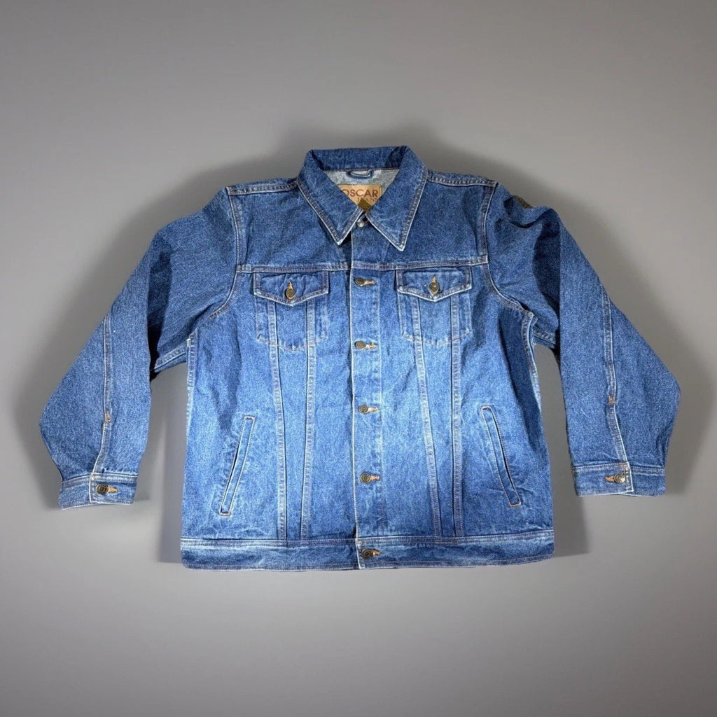 Oscar Jeans Sherpa Denim Jean Trucker Jacket - Urban Fashion Designer