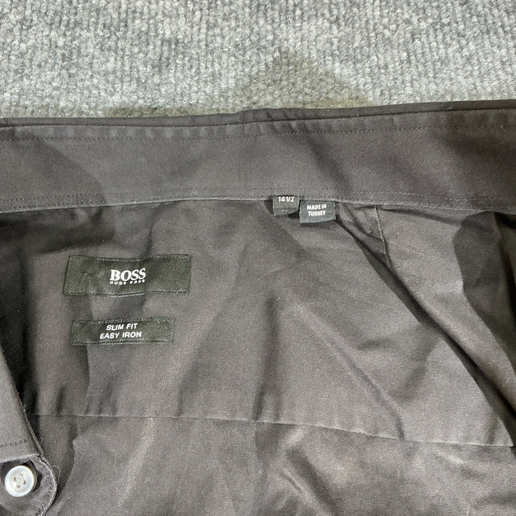 HUGO BOSS Men Philp Casual Formal Long Sleeve Shirt Size M (39 - 15 1/2)