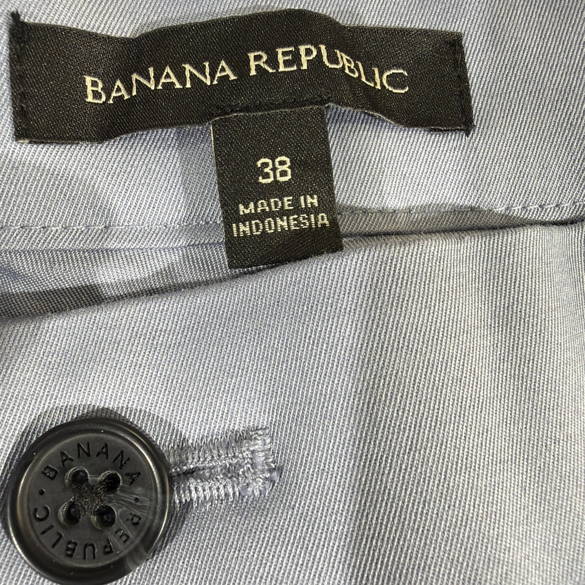 Banana Republic mens Aiden Shorts 38 Navy blue Preppy Casual Urban Design