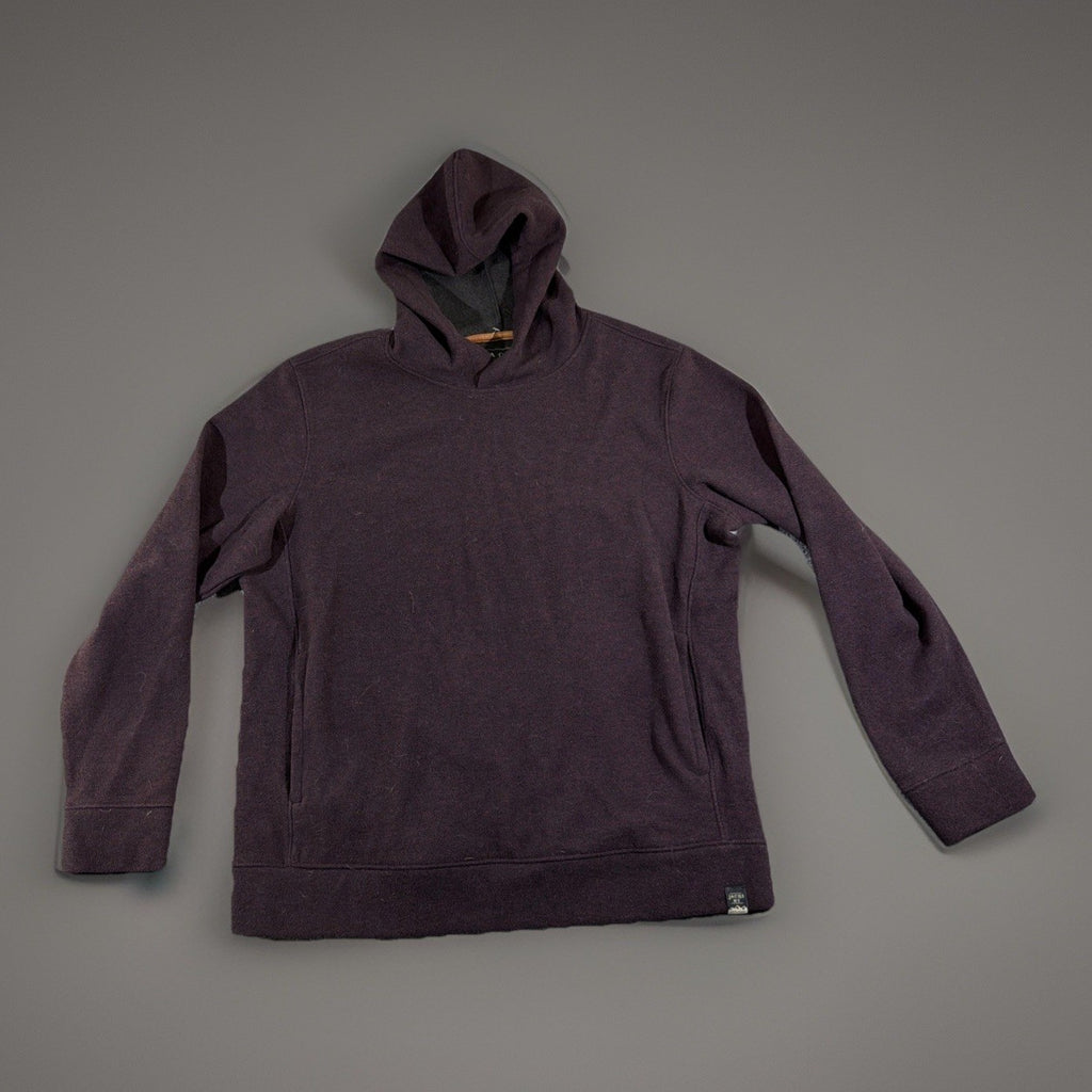 Jachs New York Men's Wool Blend Pullover Hoodie size S Dark Red Long Sleeve NWT