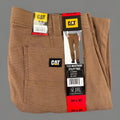 Caterpillar Flex Waistband Utility Pant Men 34x30 Brown Canvas Work MPN 1752054