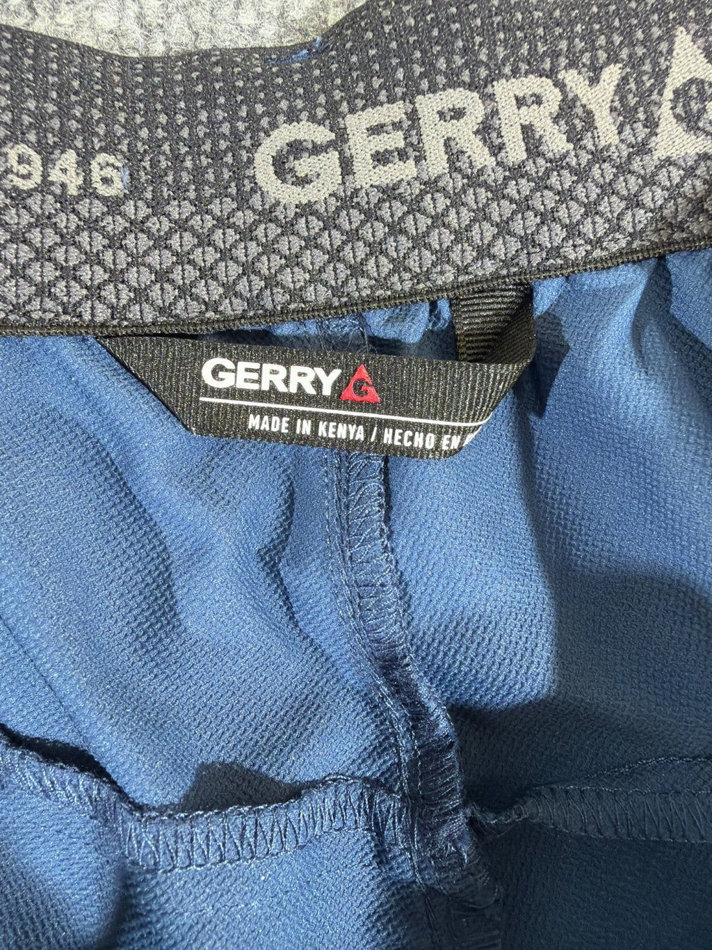 Gerry Tech Short Men 40 Blue Chino Shorts 1524021 Stretch UV Protection Quick
