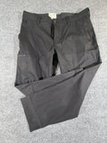 Copper & Oak Supply Co Men's Tactical Cargo Work Pants 38x30 Black Tech Utility