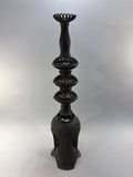 Vintage Japanese Cast Iron Pagoda Garden Lantern Finial Spire Ornament Large