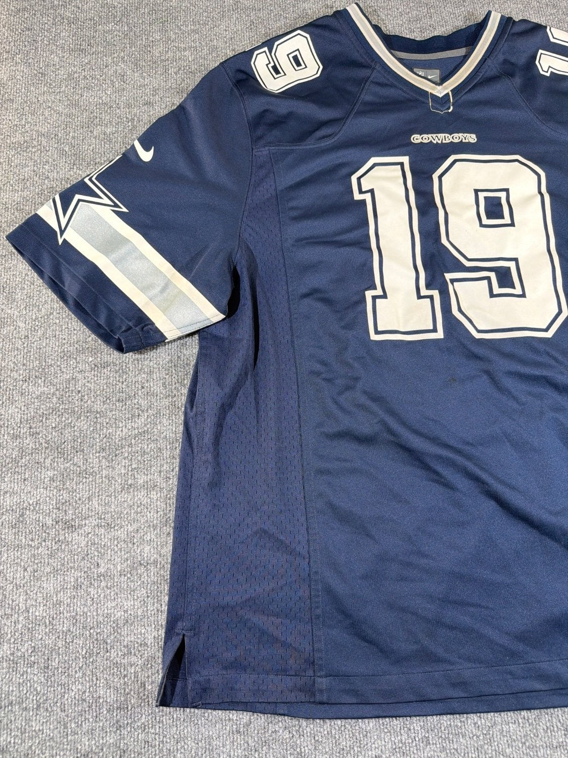 Nike Dallas Cowboys Miles Austin 19 NFL Football Jersey Men's XXL Navy Blue