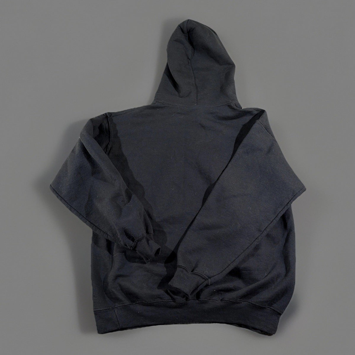 Gildan Black  Hoodie - Size Medium Urban Fashion Street Design Long Sleeve