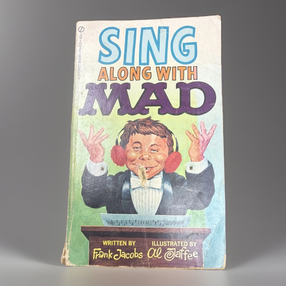 Mad Magazine Comic small book, Sing along with Mad, 1970