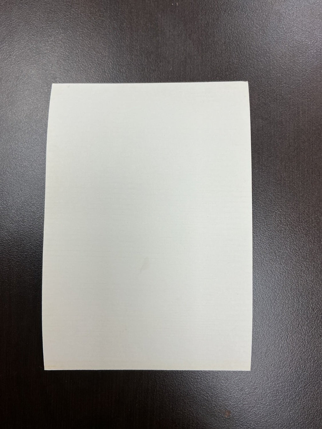 Photograph Small Black and Photographic Paper Blank Reverse Print