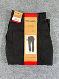 Eddie Bauer Canvas Utility Pant Men 34x29 Black Stretch Heavyweight 1751319 NWT