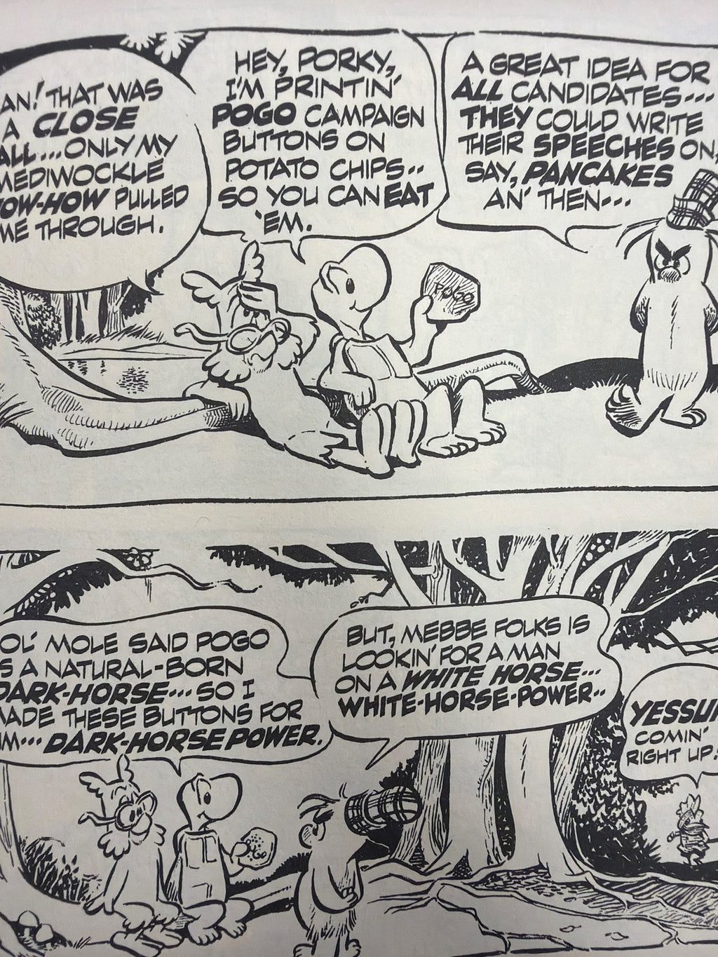 Walt Kelly Equal Time for Pogo Comic Book 1967 First Printing Used
