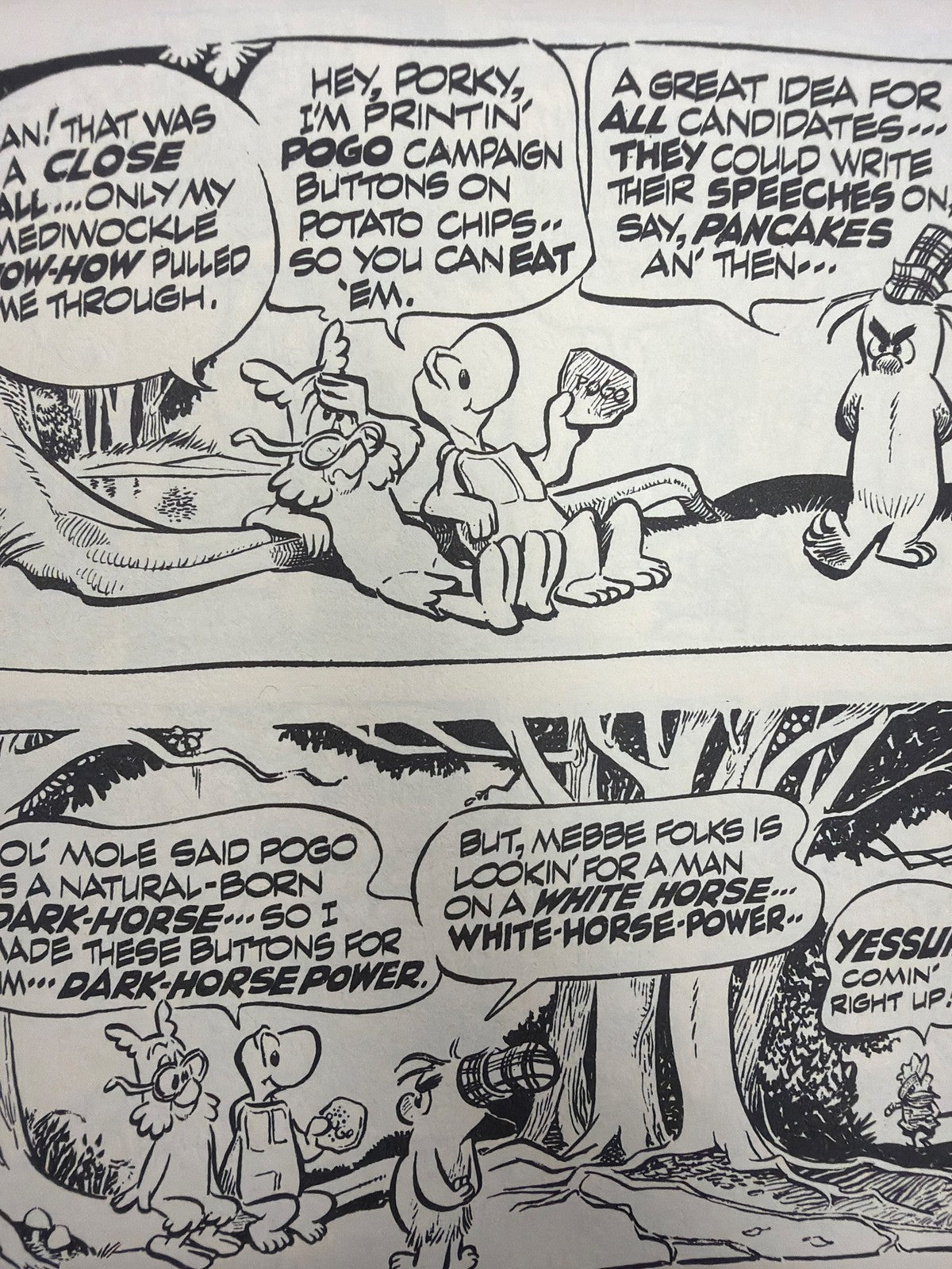 Walt Kelly Equal Time for Pogo Comic Book 1967 First Printing Used