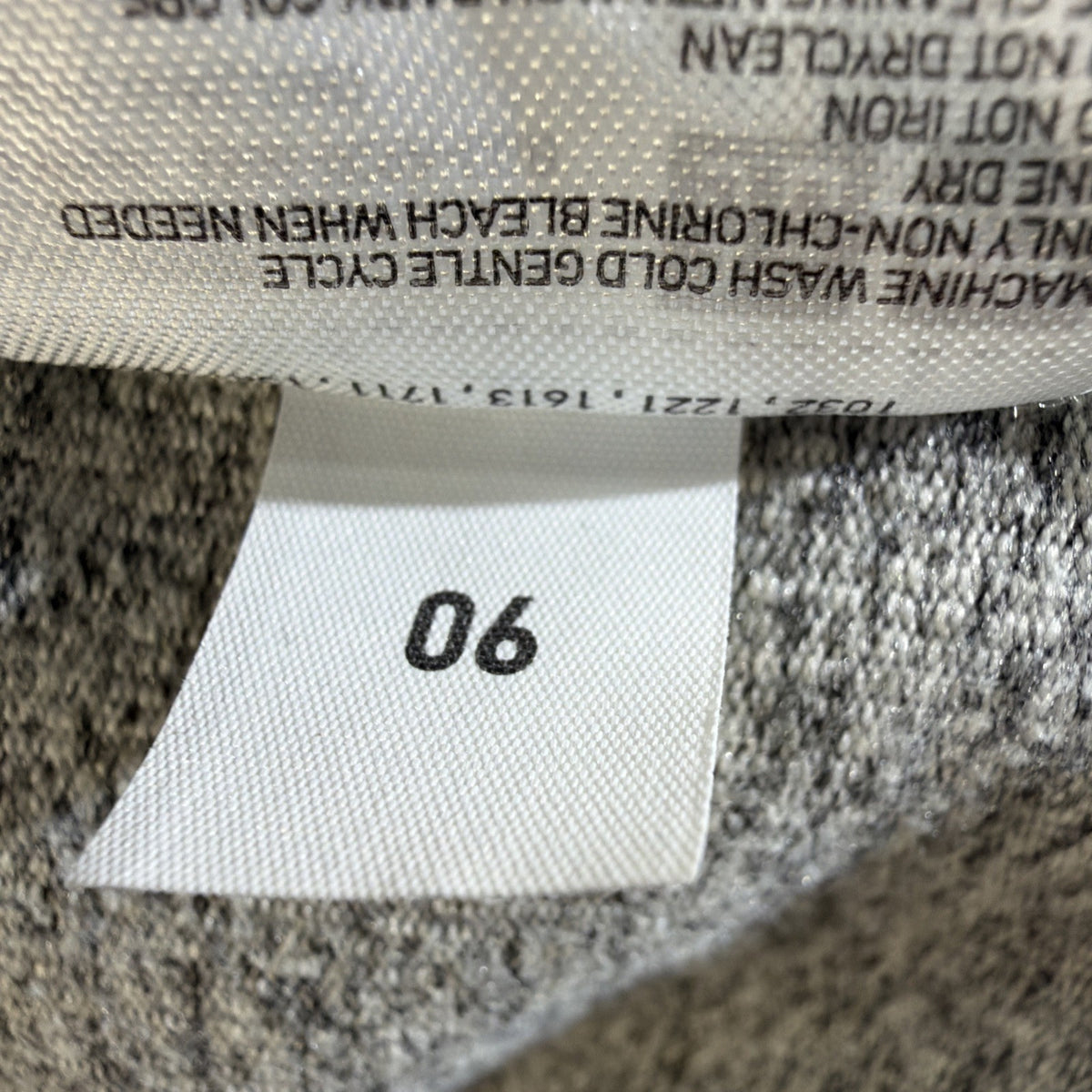 Uniqlo Women's Soft Knitted Fleece Crew Neck Long-Sleeve T-Shirt Gray Size M
