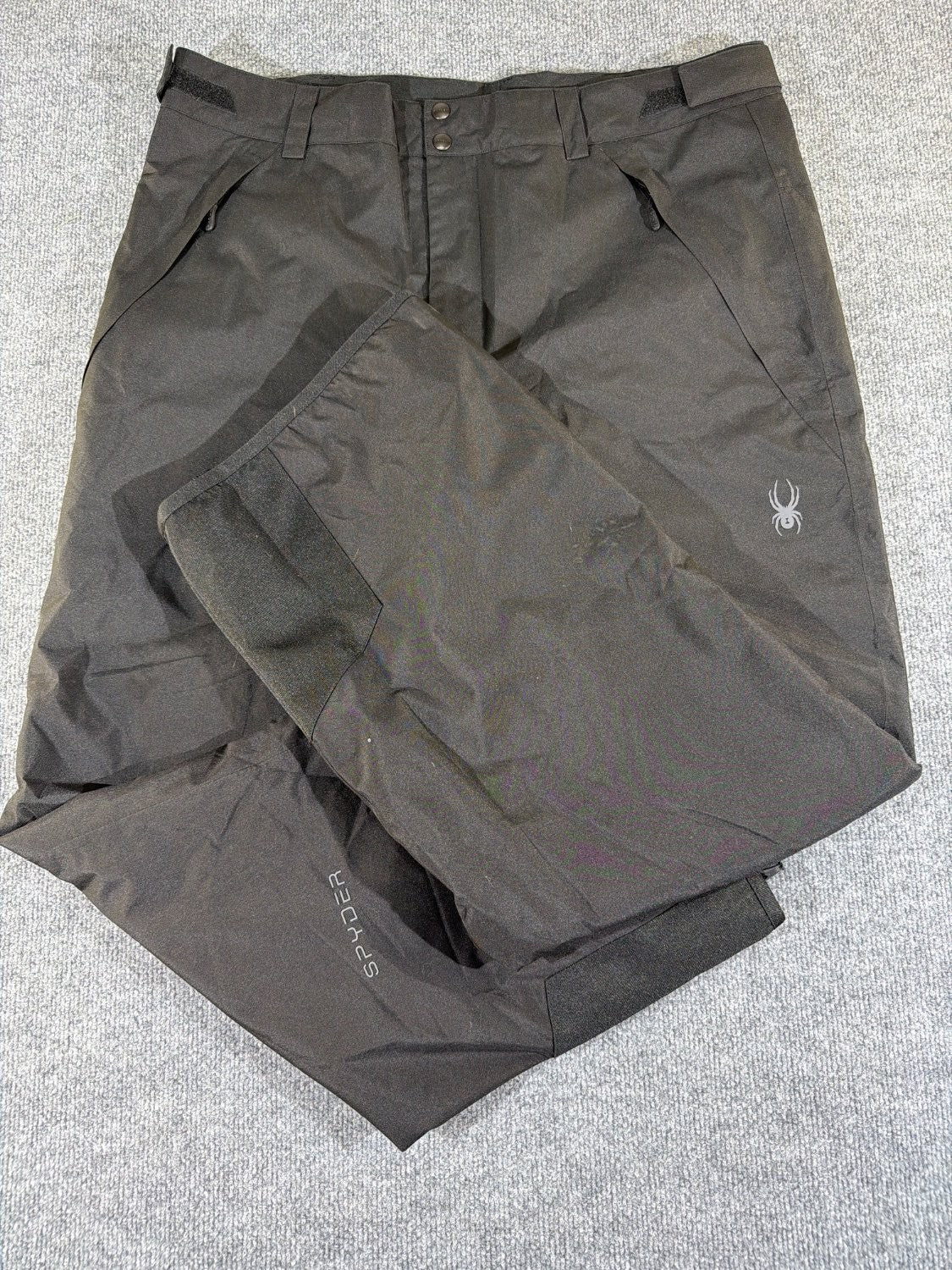 Spyder 1823561 Men's Insulated Ski Pants Black Waterproof Snowboard Snow