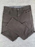 Jachs NY Men's Stretch Twill Chino Pants 40x32 Dark Gray 5-Pocket MPN 1776788